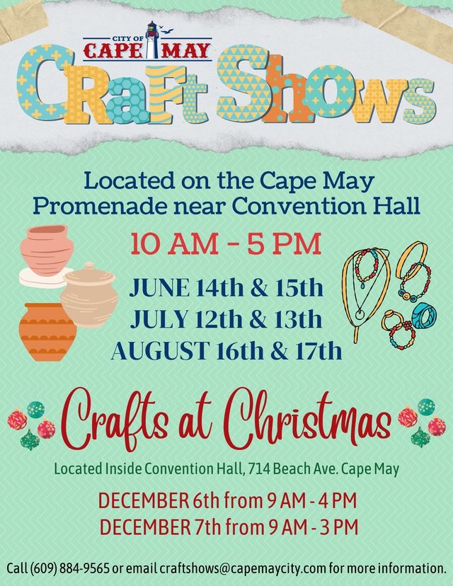 Image: Cape May Promenade Craft Show